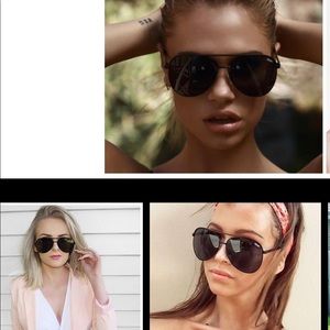 Quay Sunglasses Oversized Aviators 😎